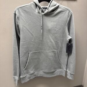 Athletic Works Men Fleece Hoodie Pullover Sweatshirt NWT Sage Green M
